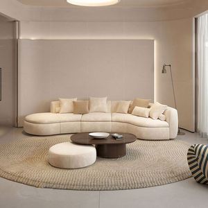 2023 Suessen personalizzato bellissimo <span class=keywords><strong>aspetto</strong></span> moderno soggiorno curvo divano a tre posti - Product Image 2