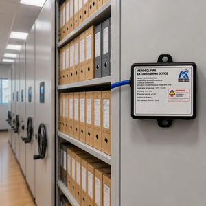 Sistema di Estinzione Incendi a Aerosol Economico in Materiale CRS Personalizzabile per Sale Archivio - Product Image 2