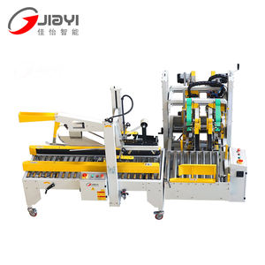 Sigillatrice Semiautomatica a Quattro Angoli per Scatole di Cartone con Nastro Adesivo a Freddo, Ideale per Imballaggi di Bevande - Vendita Calda dalla Fabbrica - Product Image 3