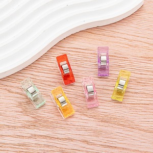 Colorful Plastic Garment Clips <b>Set</b> With Magnetic Closure For <b>Sewing</b> And Crafting - Product Image 3