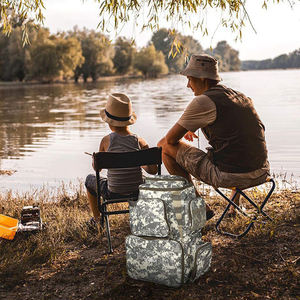 Mochila de Pesca de Gran Capacidad con 4 Cajas para Aparejos, Bolsa de Almacenamiento de Aparejos con Múltiples Compartimentos para Equipo de Pesca - Product Image 5