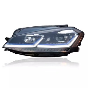 VLAND Nuevo Conjunto de Faros Delanteros Full <span class=keywords><strong>LED</strong></span> <span class=keywords><strong>Golf</strong></span> Mk7 Lámpara 12V 5000K 3000LM 25W Bombilla D2H para VW <span class=keywords><strong>Golf</strong></span> 2013-2019 - Product Image 5
