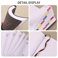 Carnet de notes en papier recyclé A5 A4 de haute qualité, Happy Life Fitness, couverture rigide, planificateur mensuel, annuel, hebdomadaire, pour promotion