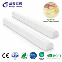 Oreiller de lit en mousse à mémoire de forme solide OEM ODM à marque blanche, pare-chocs de sécurité personnalisé extra haut et lavable pour tout-petits