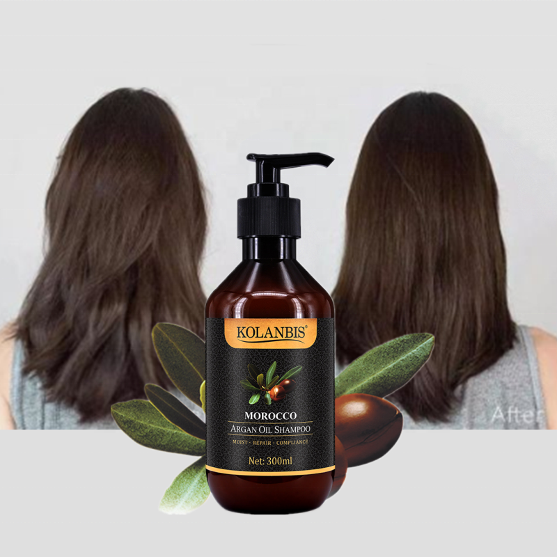 Оптовая продажа 2021, фирменная торговая марка, питательный натуральный марокканский органический шампунь с аргановым маслом без сульфата