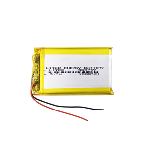 Batería Recargable de Polímero de Litio 383759 de 3.7v y 1000mah con PCM para Rastreador GPS, de Fábrica - Product Image 4