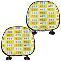 Taie d'oreiller de voiture NCBW100 conçue sur mesure, compatible avec les taies d'oreiller en tissu doux, adaptée à tous les modèles de voitures et de camions