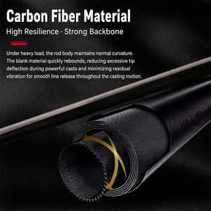 <span class=keywords><strong>Canne</strong></span> à pêche de voyage en fibre de carbone 5 sections 1,8m 2,1m ML Action pour eau douce, <span class=keywords><strong>canne</strong></span> à leurre, <span class=keywords><strong>canne</strong></span> spinning et casting pour la pêche au bar - Product Image 3