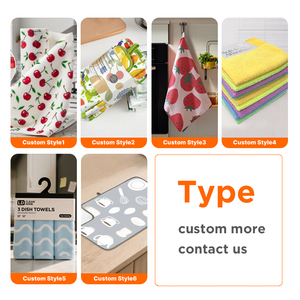 Asciugamano da Cucina in Microfibra ad Asciugatura Rapida di Alta Qualità con Motivo a Fragola Adorabile Super Assorbente Personalizzabile per Pulizia - Product Image 2