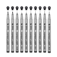 STA Fine Ligne Dessin Stylos Pigment Liner Encre Stylo Ensemble Calligraphie Arabe Feutre Pointe Croquis Art Marqueurs