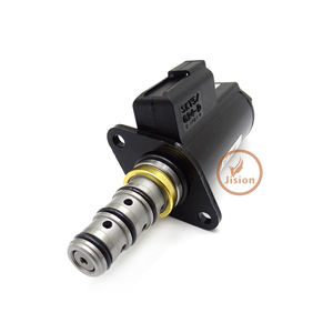 Vanne solénoïde 24V CC 121-1490 équivalente OEM pour système hydraulique de chargeuse-pelleteuse Caterpillar, pièces de machines de construction - Product Image 3