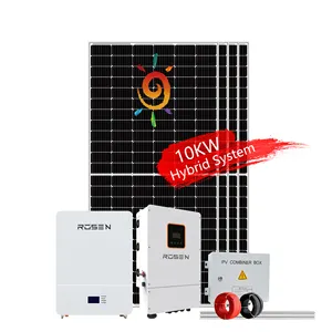 10KW Solar Panel Kit Power Generator Off Grid 10KW Residential Home System
