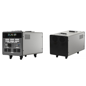 Dispositif de stockage d'énergie à onde sinusoïdale pure de grande capacité 15 kWh avec roues pivotantes, panneau solaire, générateur de voiture, batterie au lithium fer phosphate - Product Image 4