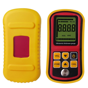 เครื่องวัดความหนาแบบพกพาด้วยคลื่นอัลตราโซนิก, เครื่องทดสอบความหนา ช่วงการวัด 1.2~225 มม., ความเร็ว 1000~9999 ม./วินาที สำหรับท่อเหล็กและพลาสติก OEM - Product Image 5