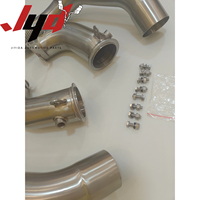 Tuyau de descente hydroformé pour BMW F90 M5 4.4T – Performance de course, échappement avant d'origine, expansion hydraulique, qualité usine