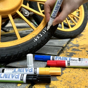 Gxin rotulador de pintura seguro no tóxico logotipo personalizado 8 colores marcadores de pintura a base de aceite juegos para oficina - Product Image 2