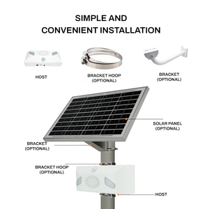 Recinzione perimetrale esterna che abbaia cane lampeggio luce sistema di allarme casa Residencial ladro antifurto allarme di prossimità - Product Image 5