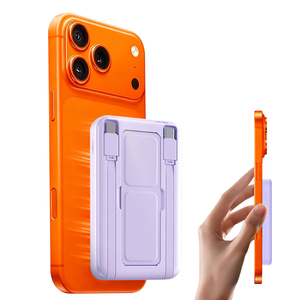 ที่ชาร์จแบบบางพิเศษ ขายดีที่สุด พร้อมหน้าจอ LED ดิจิตอล ความจุ 10000mAh แบตสำรองแม่เหล็กไร้สาย Pearl UV PD20W ชาร์จเร็ว สีสันสดใส - Product Image 3