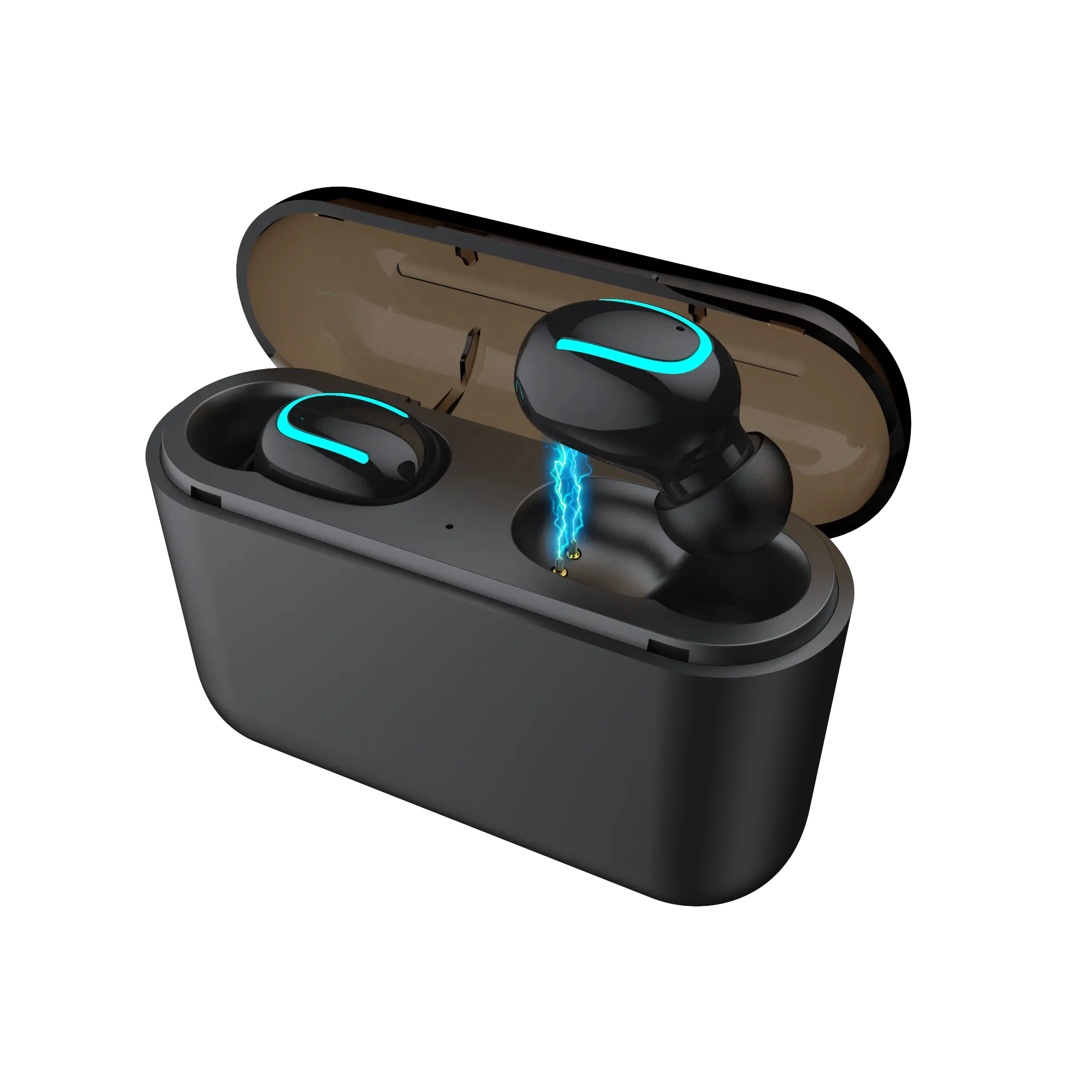 Sport in Ear Bluetooths Headset Draadloze Hoofdtelefoon Oortelefoon op Oor Canceling Bluetooths Hoofdtelefoon