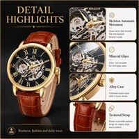 Montre automatique pour homme de luxe de haute qualité, étanche et lumineuse, avec bracelet personnalisable en plusieurs matériaux