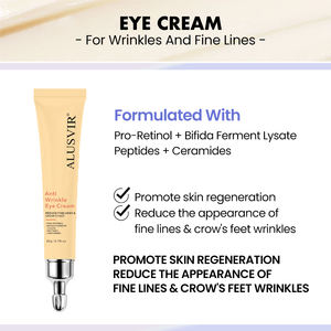 Meilleur soin oculaire Caffine Retino Ceramide Hydratant Élimination des cernes Anti-poches Rides Crème réparatrice pour les yeux Private La - Product Image 4