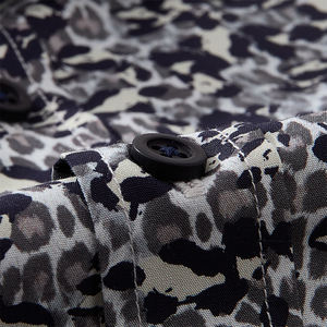 Chemises décontractées et habillées pour hommes en popeline 100 % coton, imprimées, à manches longues, boutonnées, écologiques, collection automne – Grande Vente - Product Image 3