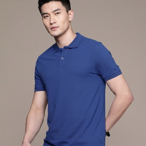 Camiseta Casual Cómoda para Hombre, Logotipo Frontal, Tela Premium, Algodón Orgánico, Tejido Sólido, Transpirable, Manga Corta, Proveedor OEM - Product Image 1