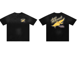 Camiseta <span class=keywords><strong>de</strong></span> Manga Corta Unisex 2026, Nueva Tendencia, Estilo Urbano, con Estampado <span class=keywords><strong>de</strong></span> Letras, Holgada, Informal, <span class=keywords><strong>de</strong></span> Algodón Puro, Antiarrugas y Transpirable - Product Image 2