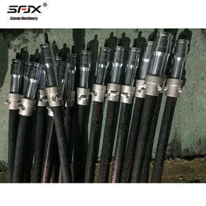 Vibrateur interne pour béton SFJX avec aiguille de vibration pneumatique, tige métallique et tuyau en caoutchouc - Product Image 3