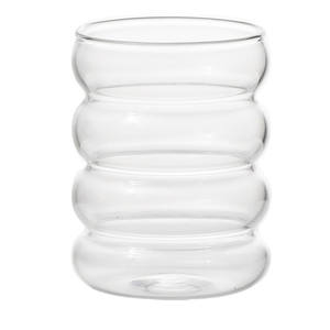 Taza de cristal de oruga ondulada, vasos únicos para beber, café helado, cerveza congelada, copas de vino acanaladas - Product Image 6