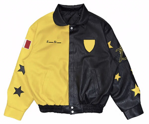 Jaket Motor Kulit Pria <span class=keywords><strong>Repsol</strong></span> Anti Angin untuk Balap Motor, Bernapas Tinggi, Cocok untuk Motocross dan Balap Mobil - Product Image 5