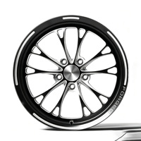 Nouvelles jantes forgées sur mesure pour la course de dragster (avant/arrière étroites) (15x3.5/17x3.5/15x4/17x4) + Jantes arrière Beadlock (15x10/17x10.5/18x12)
