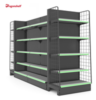 Étagère en fil métallique robuste sur mesure, présentoir de vente au détail sur pied pour supermarché, étagères pratiques pour bonbons et en-cas, mini-étagère