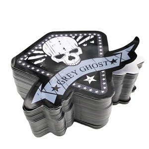 Custom Die Cut Sticker PVC Paper Carton with Cartoon Style Logo Printed for Pet and Promotional Use