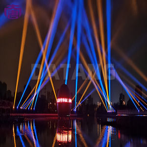 Foco de cabeza móvil LED impermeable con clasificación IP65 para iluminación navideña al aire libre y espectáculos de parques - Product Image 3