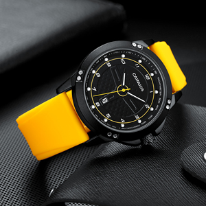 Montre pour homme CAINUOS, <span class=keywords><strong>grand</strong></span> cadran circulaire, texture tendance, classique, simple, atmosphérique, <span class=keywords><strong>mouvement</strong></span> à quartz exquis, modè<span class=keywords><strong>le</strong></span> 5029G - Product Image 2