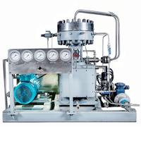 Compresor de Diafragma de Helio de 18.5KW Completamente Libre de Aceite, Entrada 25Bar, Salida 120Bar, Flujo 150Nm3/h, Compresor Industrial