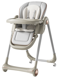 Silla Alta para Bebés, Ajustable en Altura, Plegable, de Lujo, para Comer - Product Image 4