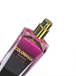 Bottiglie di Profumo in Vetro Quadrate Colorate Personalizzate OEM & ODM con Stampa a Incisione Acida e Erogatore a Pompa |   Marca <span class=keywords><strong>ColorMax</strong></span> - Product Image 6