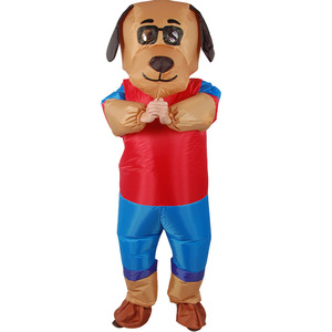 Costume gonflable pour <span class=keywords><strong>chien</strong></span> requin, Cosplay, drôle, Air soufflé, Costume de fête, robe fantaisie, Costume d'halloween pour adulte - Product Image 2