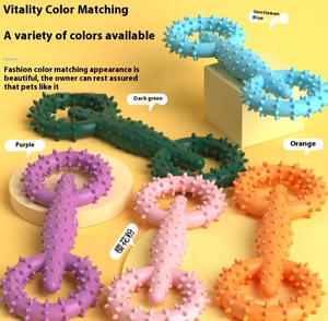 भोजन ग्रेड कुत्ते चउ खिलौना टूथब्रश छड़ी मोलर दांतों की सफाई पिल्ले और वयस्क कुत्तों के लिए दंत स्वास्थ्य देखभाल - Product Image 6