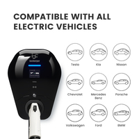 OCPP 2.0.1 ISO15118 Estación de carga de coche eléctrico para el hogar Ik10 J1772 40amp 32A 7kw 9.6kw Cargador rápido Ev