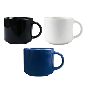 Usine en gros tasse noire tasse en céramique personnalisée colorée rose <span class=keywords><strong>bleu</strong></span> vert rouge blanc blanc Design tasse en céramique - Product Image 6