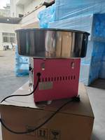 Machine à Barbe à Papa Commerciale en Acier Inoxydable Électrique pour Événements