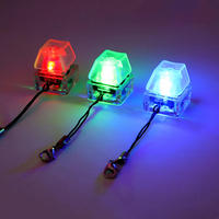 LED Keycap Fidget Keychain Custom UV Printing Anime Design Stress Relief Plastic Metal Keyboard Stim Toy