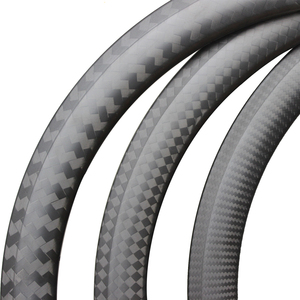 DH Toray T700 T800 Enduro MTB Tubeless Hookless 35 millimetri di Larghezza custom fori 27.5er <span class=keywords><strong>mountain</strong></span> <span class=keywords><strong>bike</strong></span> <span class=keywords><strong>Cerchi</strong></span> In Carbonio - Product Image 2
