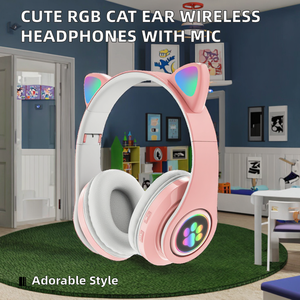 BT หูฟังไร้สาย5.3 B39หูฟัง RGB หูฟังสตูดิโอ P9 <span class=keywords><strong>Air</strong></span> <span class=keywords><strong>Max</strong></span> จัดส่ง P47ย้อนยุค - Product Image 2