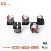 Condensateur solide SMD 100V 4,7μF 5x5,8mm, décharge à impulsions rapides, mode de sécurité en cas de panne, anti-séchage, ESR ultra-faible, haute fiabilité