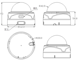 Cámara de Acceso Facial con Chip Hi3516DV500, Sensor CMOS de 4MP, Visión Nocturna, Acceso sin Contacto, Alertas de Lista Negra para Uso Comercial - Product Image 6