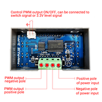 WUZHI ZK-PP1K PWM Numéro d'impulsion Fréquence Cycle de service réglable avec module de coque Onde carrée Onde rectangulaire Bobine de moteur pas à pas